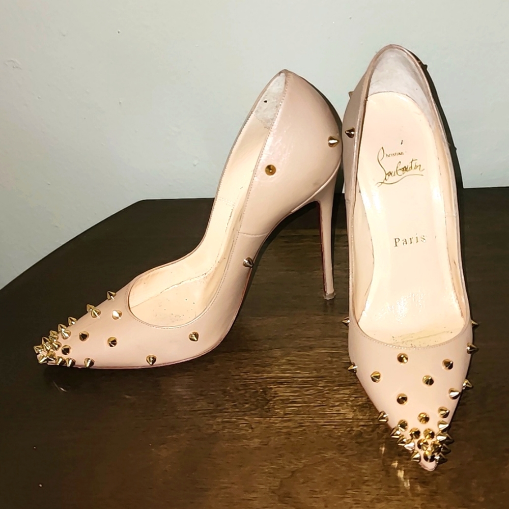 Christian Louboutin spiked heels
